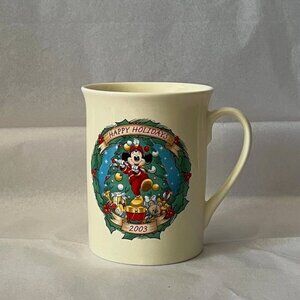 Mickey Mouse Club 1955-Christmas Through The Years-Disney 2003 Coffee Mug